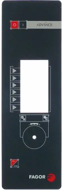 SCREEN PRINTING BUTTON-PANEL 540X173 MM, 12129318