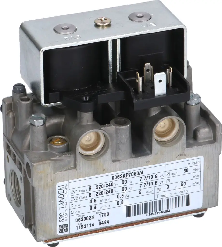 VALVE 830 TANDEM ø 1/2
