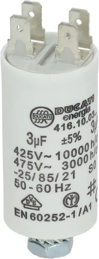 CAPACITOR DUCATI ENERGIA 3µF, 12025135